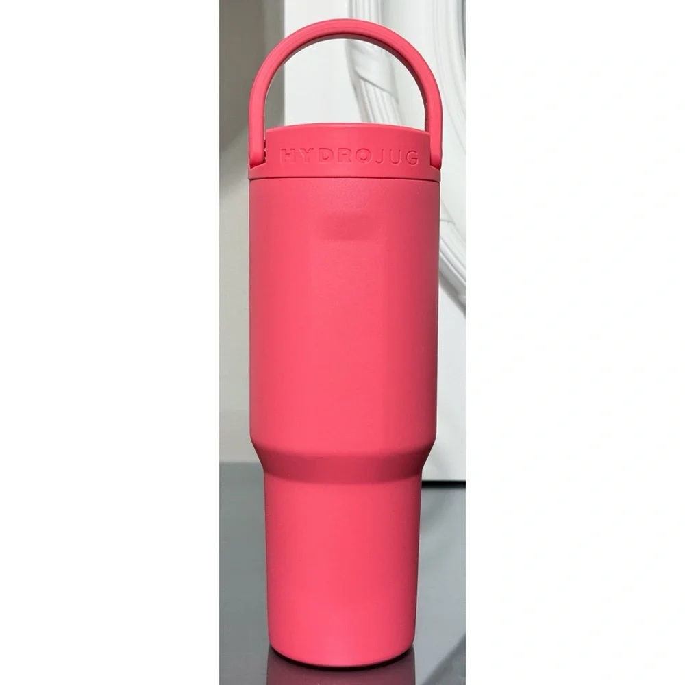 HydroJug 32oz Sport Water Bottle, SALMON - Picture 2 of 5
